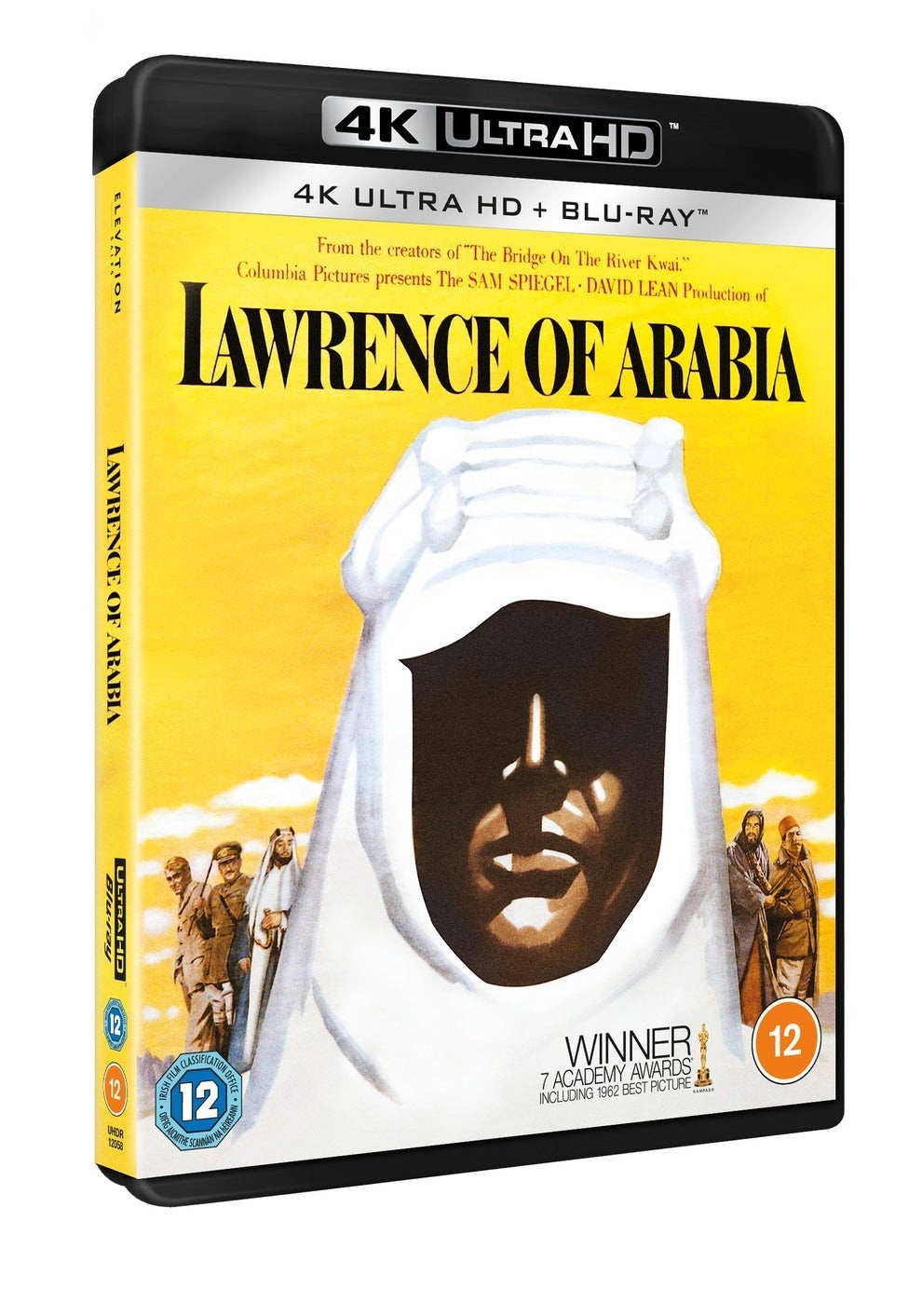 Lawrence of Arabia 4K UHD Blu-Ray UK NLO (Sealed) IMDb 8.9, Cd's en Dvd's, Engels, Film, Nederlands, Ophalen of Verzenden
