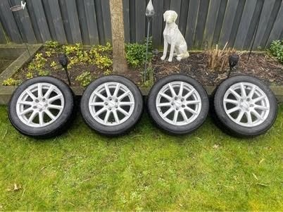 Rial Monaco 16inch velgen + Winterbanden, Auto diversen, Auto-accessoires, Ophalen, Gebruikt