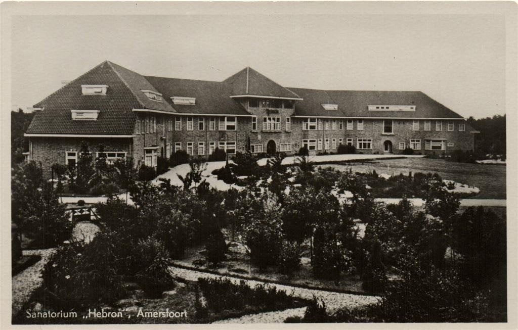 Sanatorium Hebron, Amersfoort - ongelopen, Ophalen of Verzenden, 1960 tot 1980, Ongelopen, Utrecht