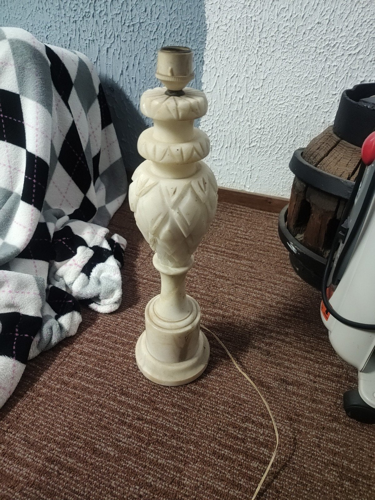 Italiaanse tafellamp., Huis en Inrichting, Lampen | Tafellampen, Ophalen of Verzenden, Zo goed als nieuw, Overige materialen, Minder dan 50 cm