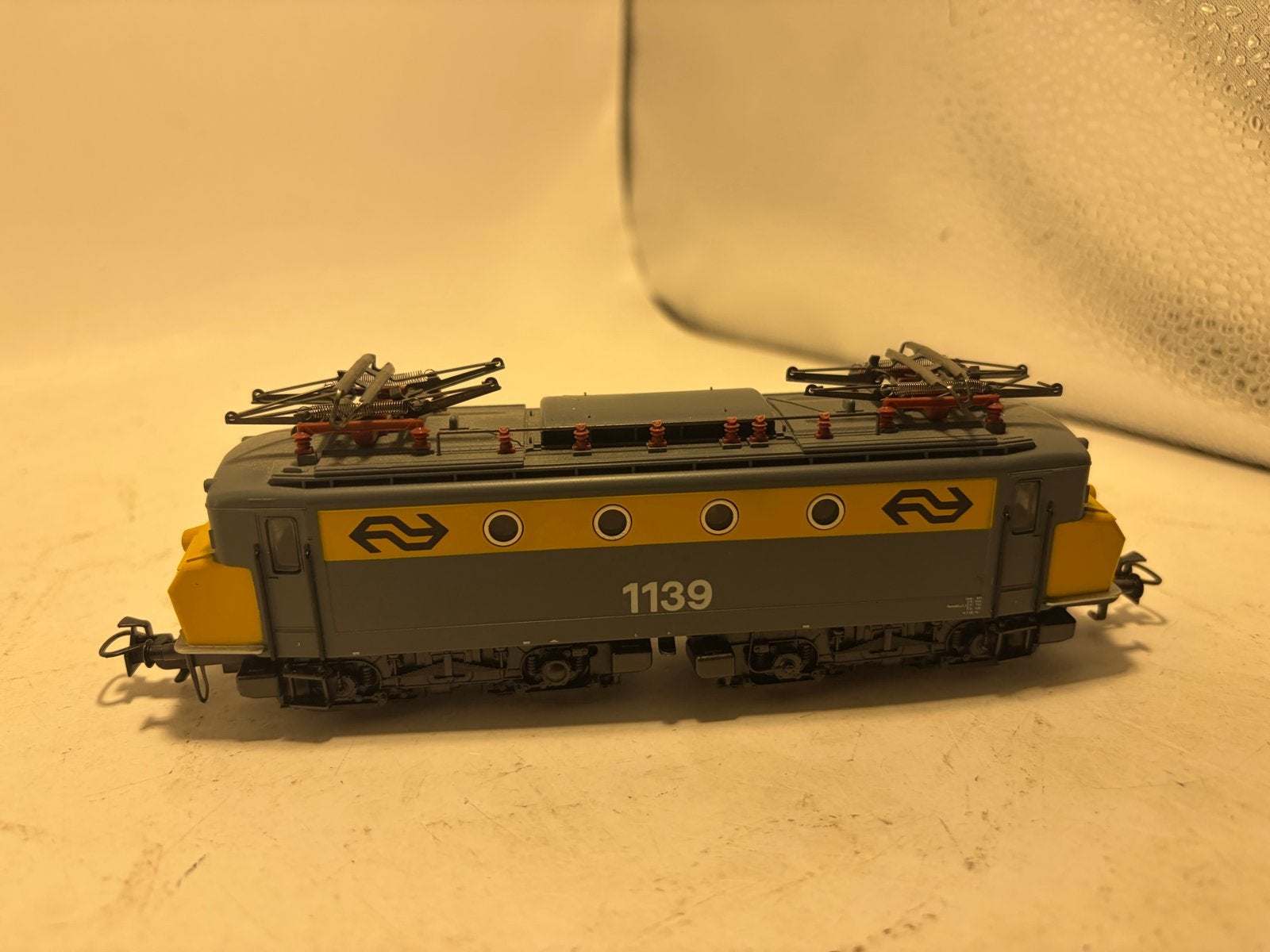 Märklin NS 1139 digitale Elektrische Locomotief Botsneus, B, Wisselstroom, Gebruikt, Locomotief