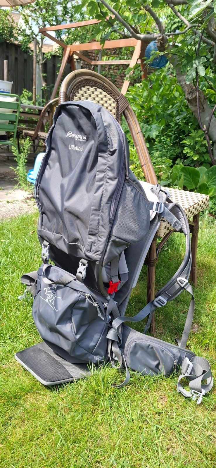 Draagrugzak van Bergans., Kinderen en Baby's, Babydragers en Draagdoeken, Zo goed als nieuw, Rug, Draagzak, Ophalen