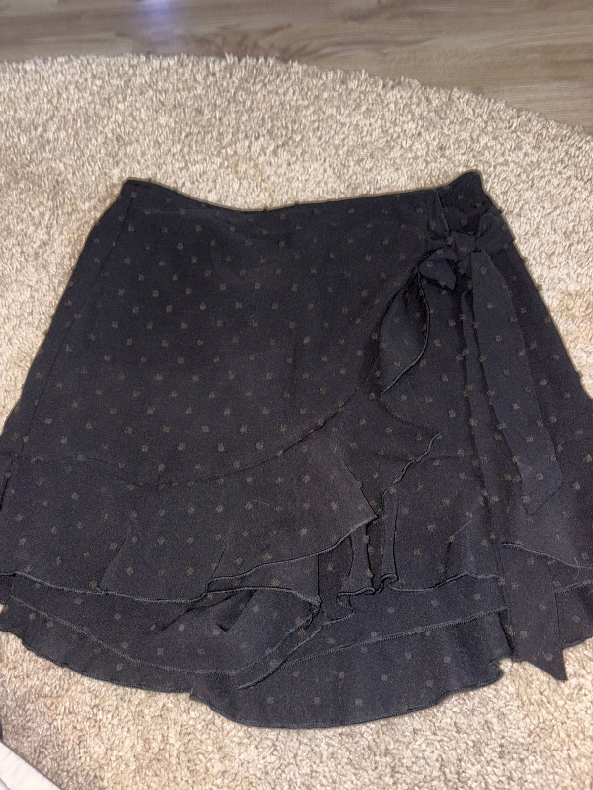 Shein broek rokje zwart M, Ophalen of Verzenden, Zo goed als nieuw, Zwart, Boven de knie