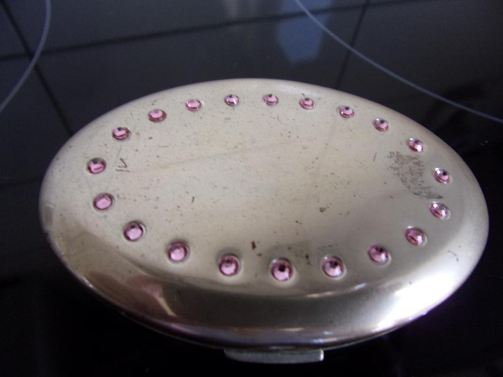 swarovski spiegeltje, Ophalen of Verzenden, Gebruikt, Mode-accessoire