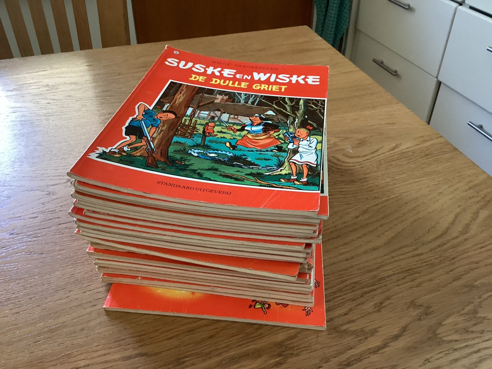 28 Suske en Wiske stripboeken, waaronder zeldzame edities, Boeken, Stripboeken, Meerdere stripboeken, Ophalen, Gelezen