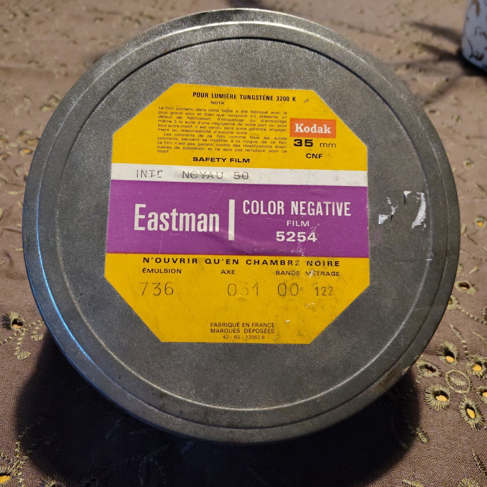Kodak Eastman Color Negative 5254, 35mm, vintage, Ophalen of Verzenden, 35mm film