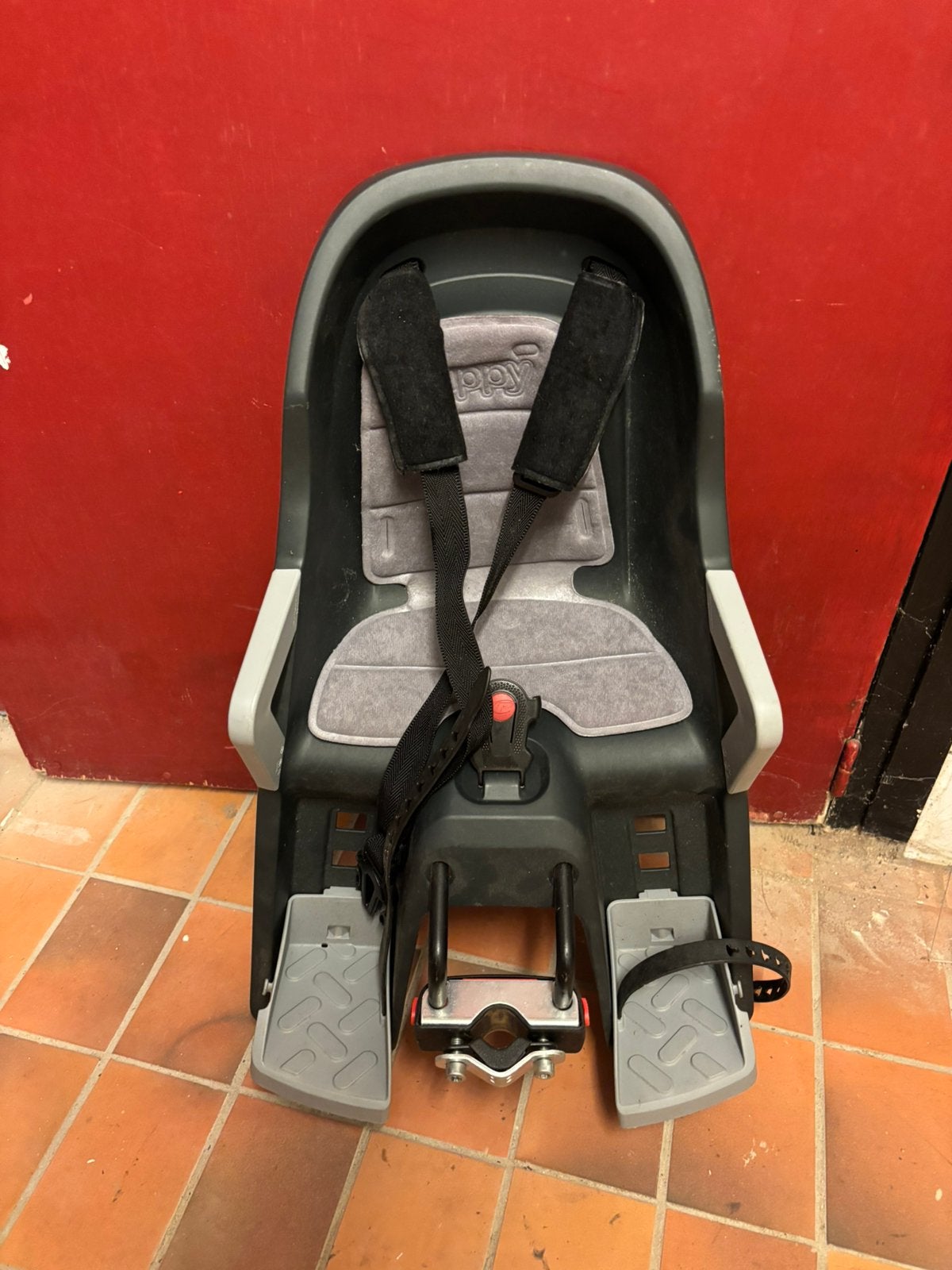 Fietsstoeltje te koop., Fietsen en Brommers, Fietsaccessoires | Fietsstoeltjes, Ophalen, Gebruikt, Voorzitje
