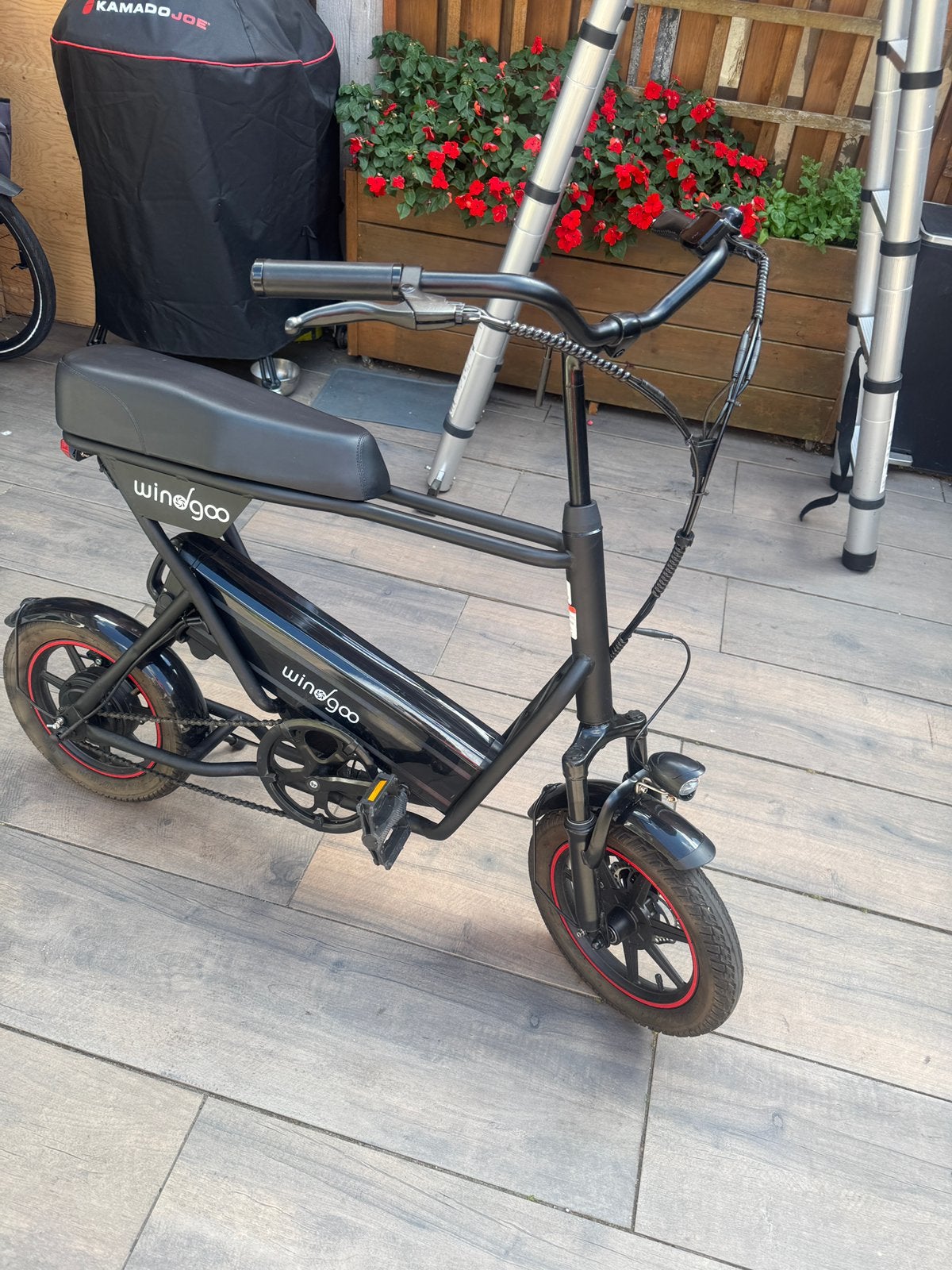 Windgoo F1 model elektrische fiets zo goed als nieuw, Fietsen en Brommers, Steps, Ophalen, Zo goed als nieuw, Elektrische step (E-scooter)