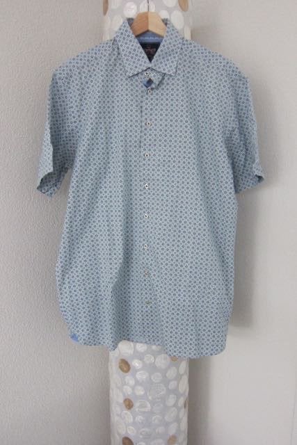 Bartlett blouse overhemd met retro bollen l, Overige kleuren, Bartlett, Zo goed als nieuw, Merkfreak