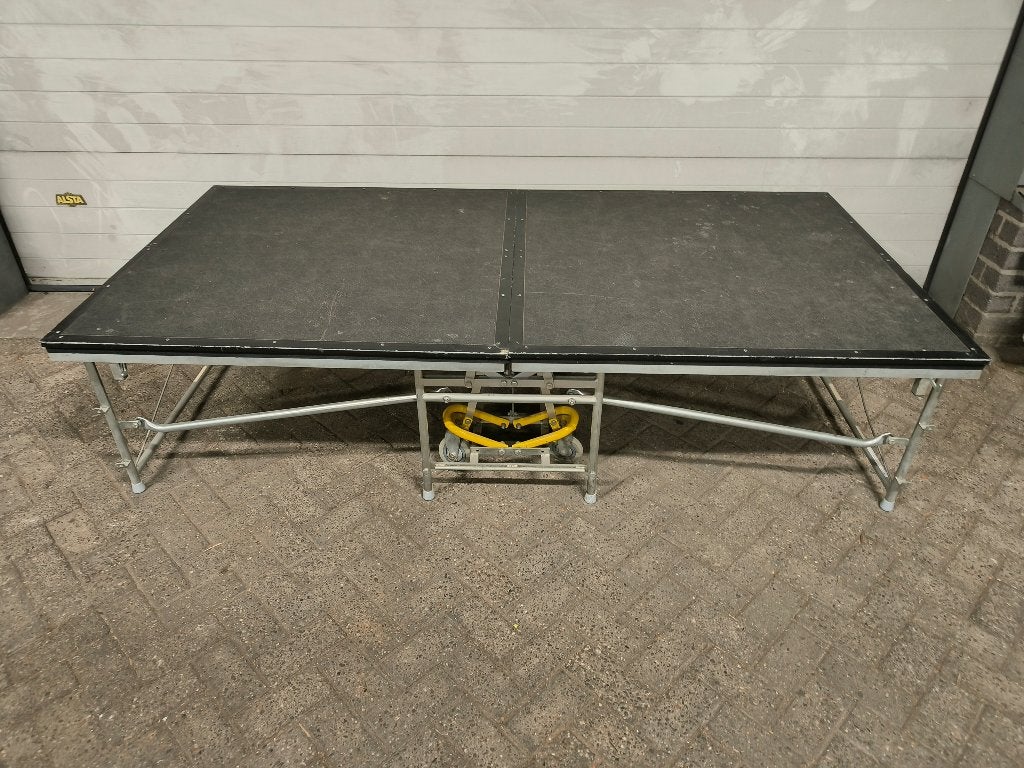 3x podiumdeel opklapbaar & verrijdbaar podium, Ophalen, -, -, -