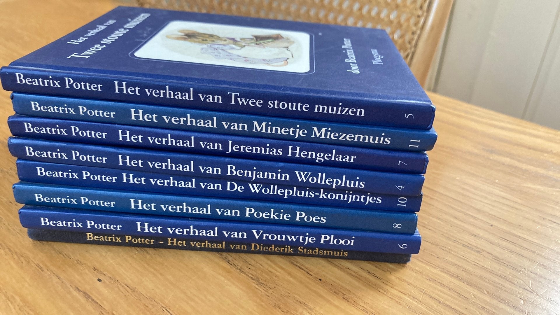 Beatrix Potter: Het verhaal van,8 boekjes, Boeken, Ophalen of Verzenden, Zo goed als nieuw, Fictie algemeen