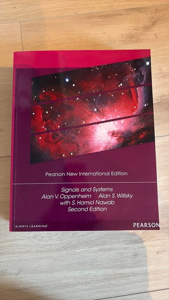 Signals and systems boek, Ophalen of Verzenden, Beta, Zo goed als nieuw, WO