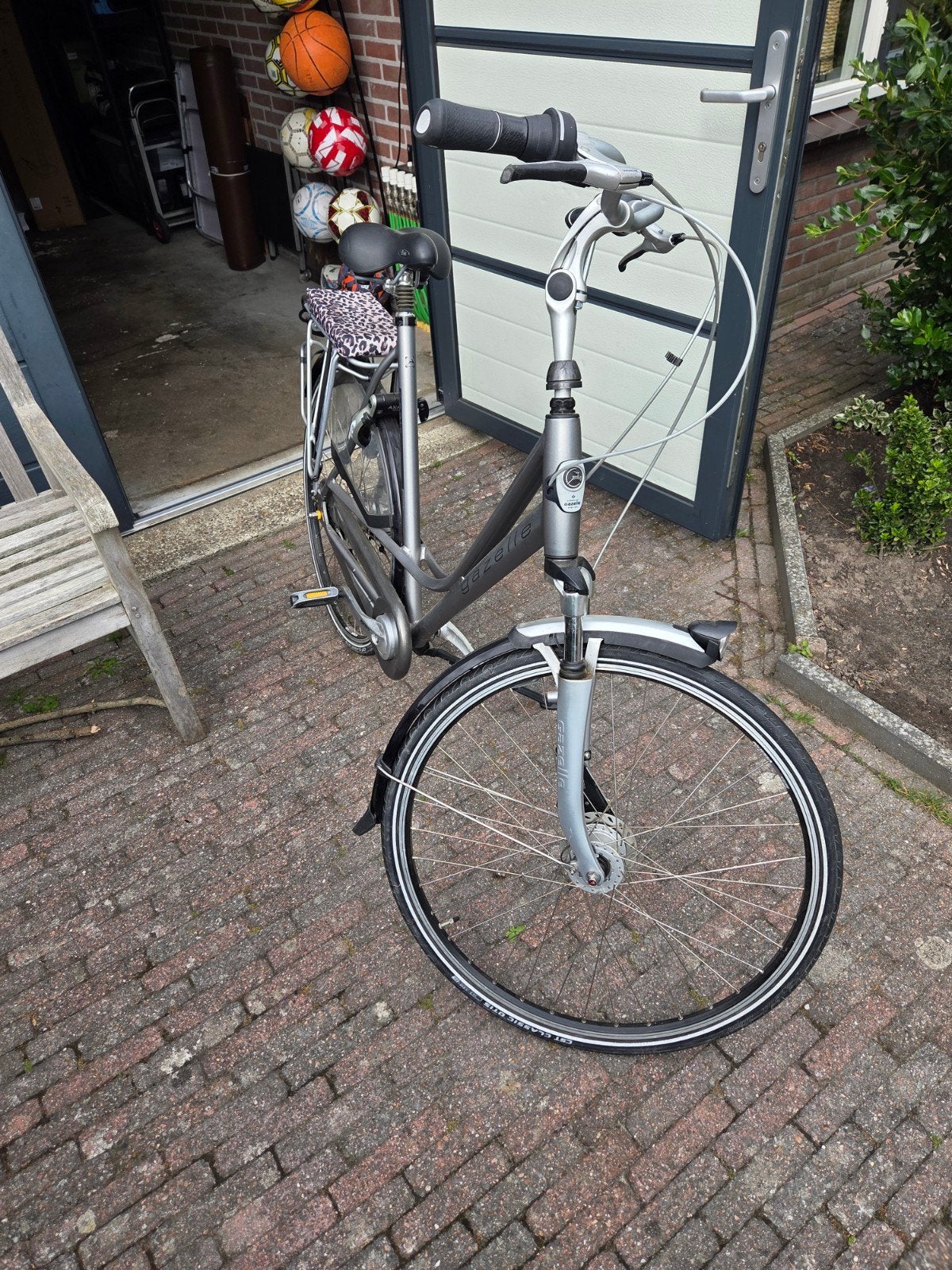 Gazelle damesfiets, Ophalen, Versnellingen, Gazelle, 53 tot 56 cm