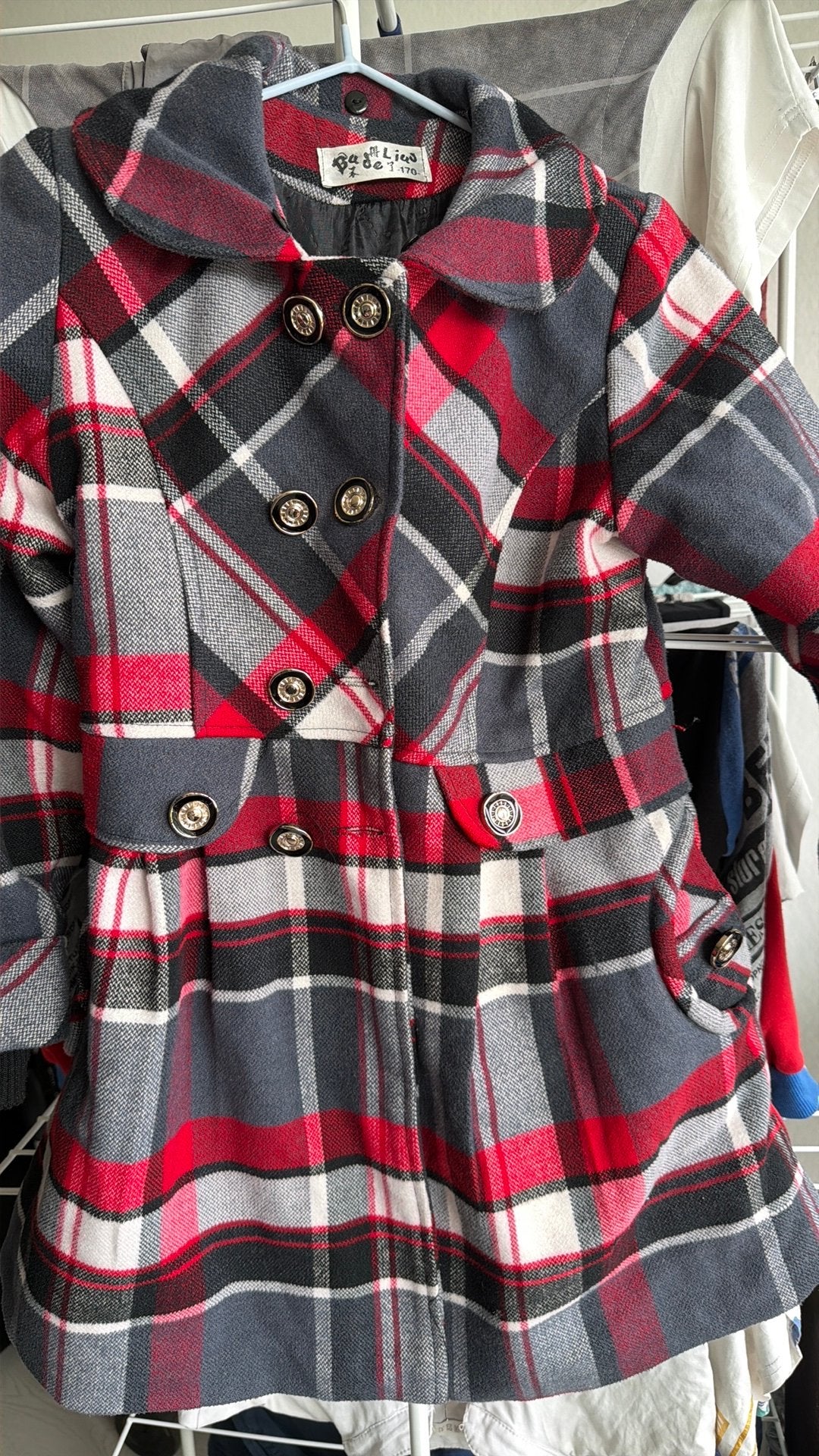 Mooie Meisje Herfst/Winter jas, Ophalen, Zo goed als nieuw, Maat 34 (XS) of kleiner, Boven de knie