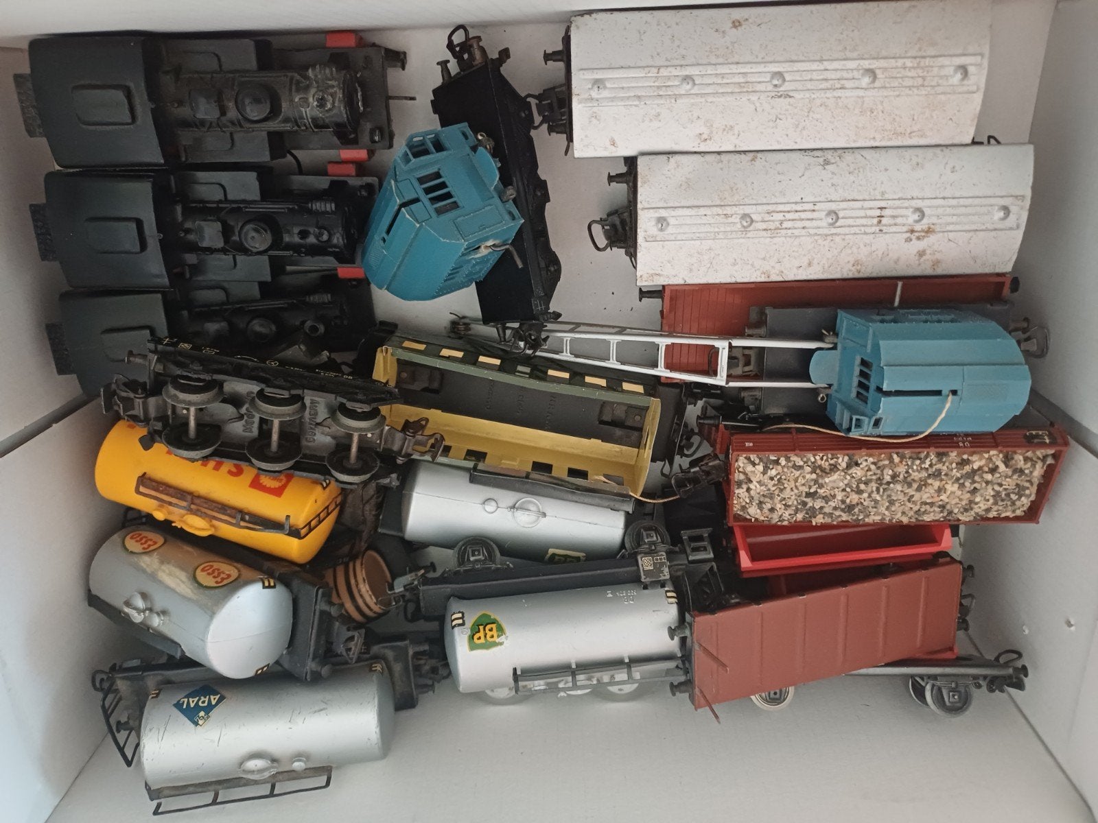 Marklin wagons, Hobby en Vrije tijd, Modeltreinen | H0, Wisselstroom, Gebruikt, Wagon, Ophalen of Verzenden