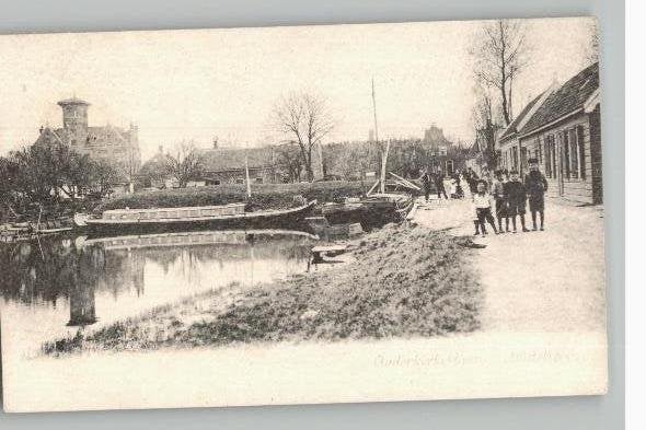 2 zeer oude Repro's vermoedelijk Weesp, Ophalen of Verzenden, Voor 1920, Noord-Holland