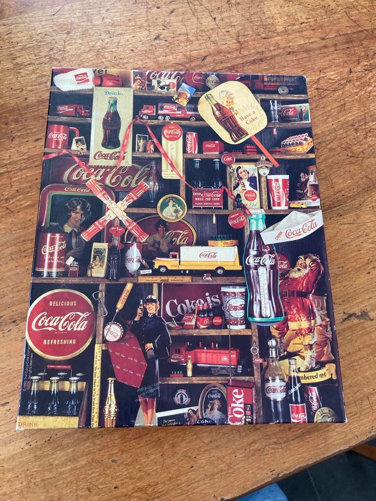 Coca Cola Puzzel 500 Stukjes - Compleet, Hobby en Vrije tijd, Denksport en Puzzels, Ophalen of Verzenden, 500 t/m 1500 stukjes