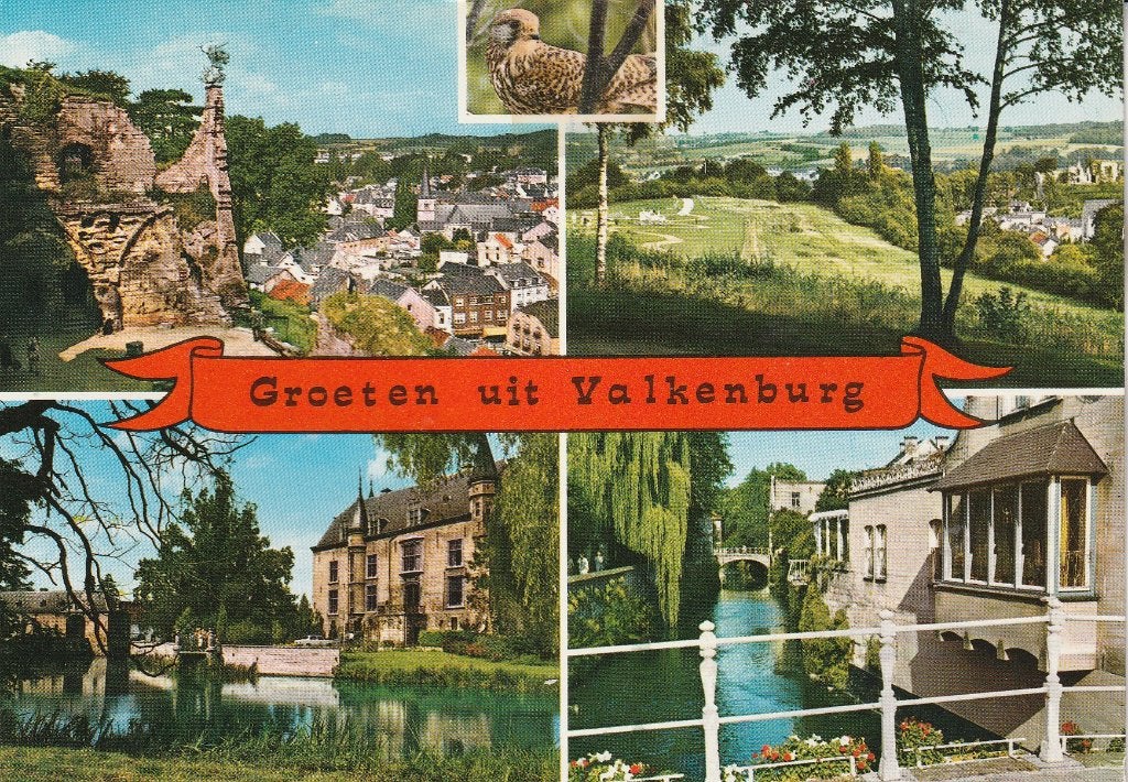 Groeten uit Valkenburg 1988, Ophalen of Verzenden, 1980 tot heden, Gelopen, Limburg