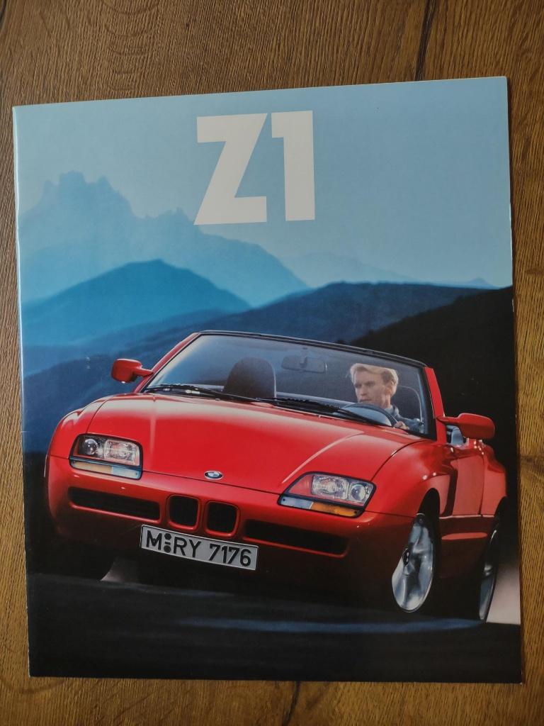 BMW Z1 cabriolet folder, Ophalen of Verzenden, Zo goed als nieuw, BMW