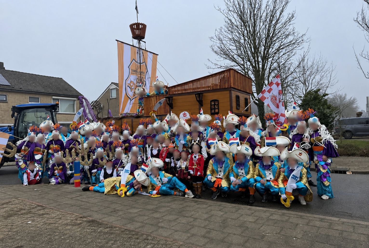 Loopgroep piraten en zeemeerminnen, Kleding | Dames, Carnavalskleding en Feestkleding, Ophalen, Carnaval, Maat 42/44 (L), Kleding