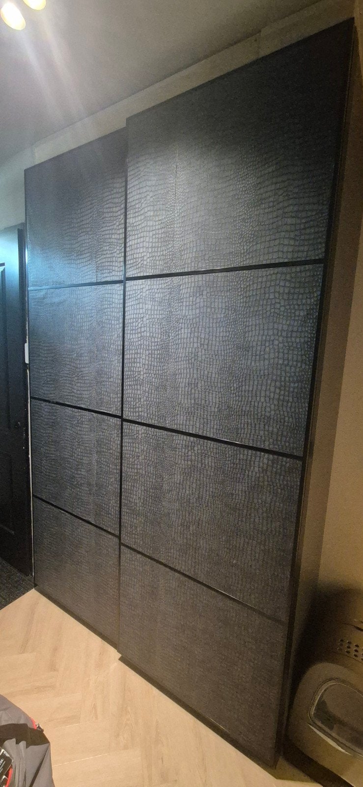 Ikea schuifdeur Pax en Mehamn panelen, Ophalen, 25 tot 50 cm, 200 cm of meer