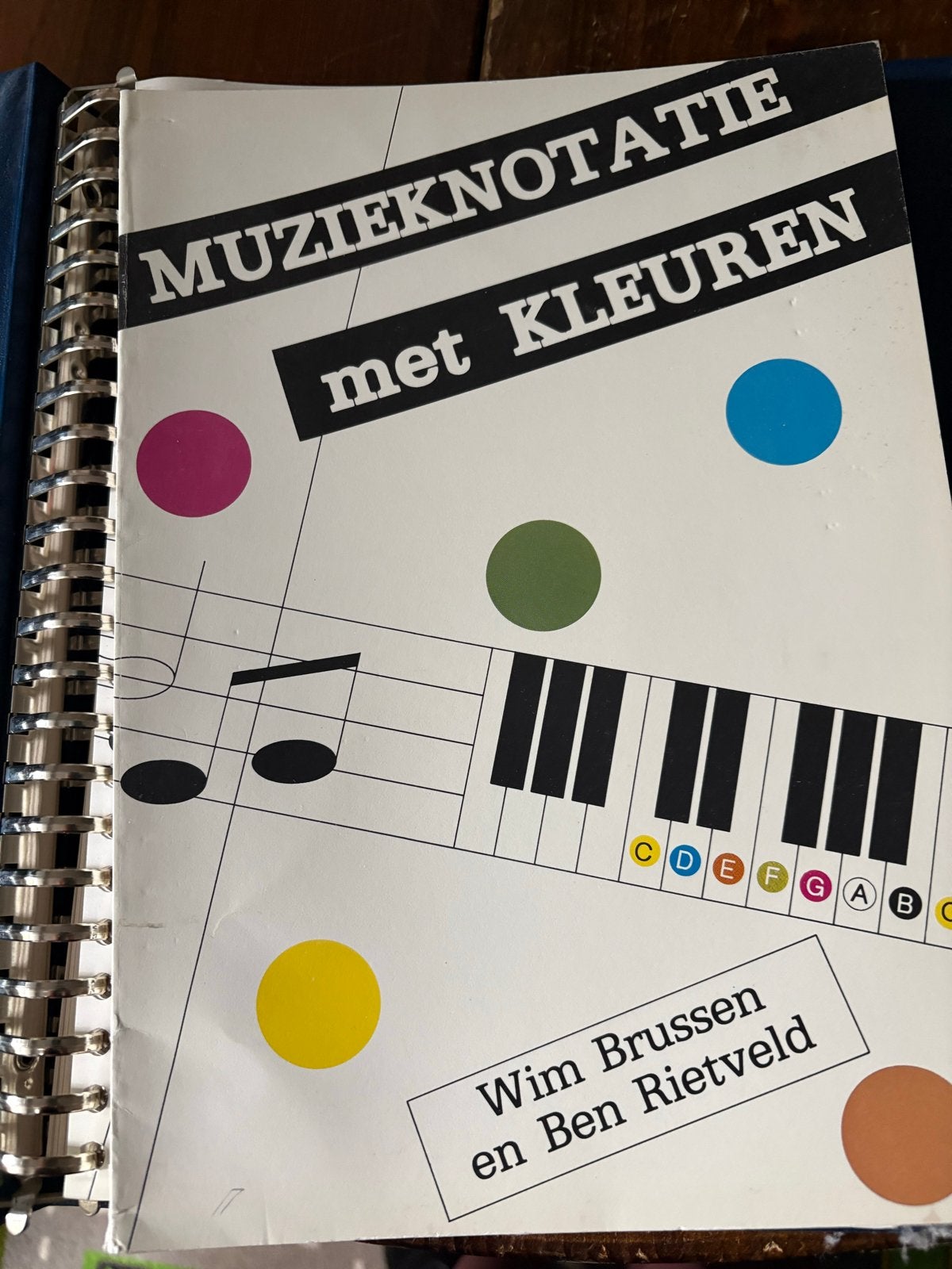 Muzieknotatie met Kleuren - Jostiband Orkest, Muziek en Instrumenten, Bladmuziek, Gebruikt, Les of Cursus, Ophalen of Verzenden