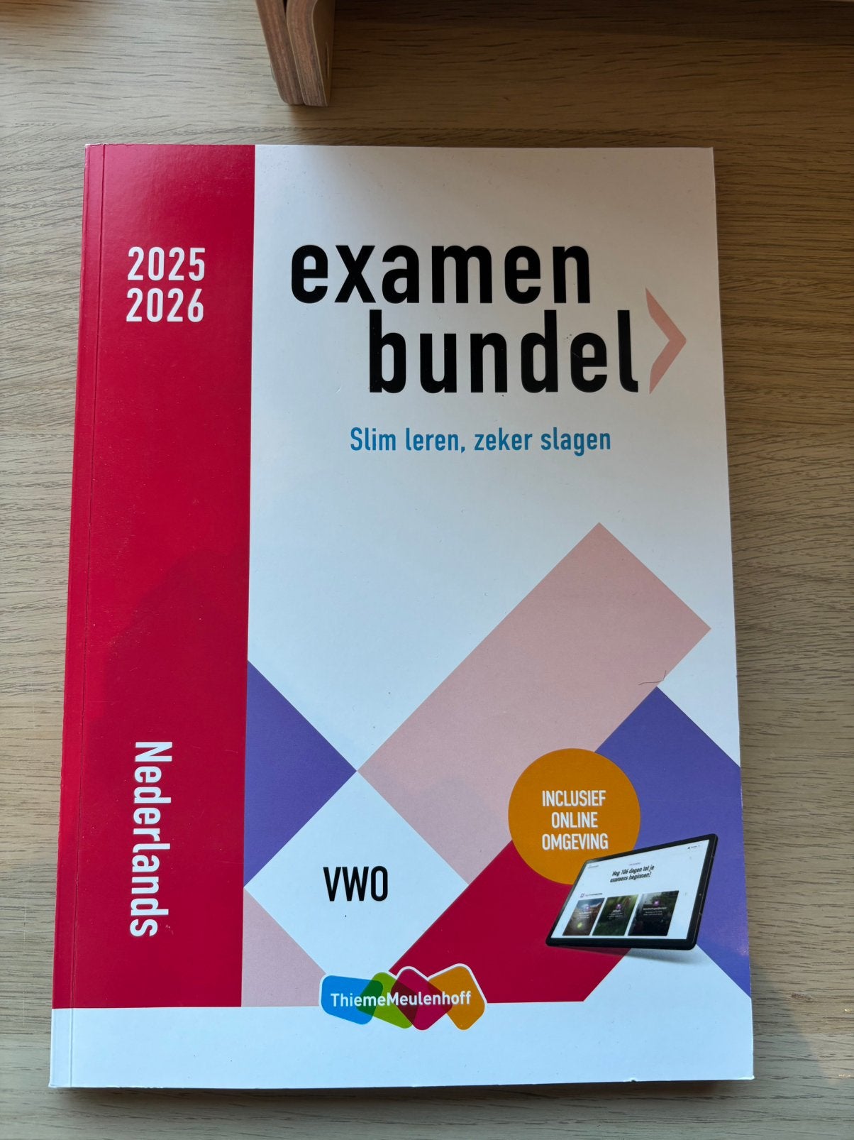 Examenbundel Nederlands vwo 2025-2026, Boeken, Ophalen of Verzenden, Gelezen, VWO, Nederlands