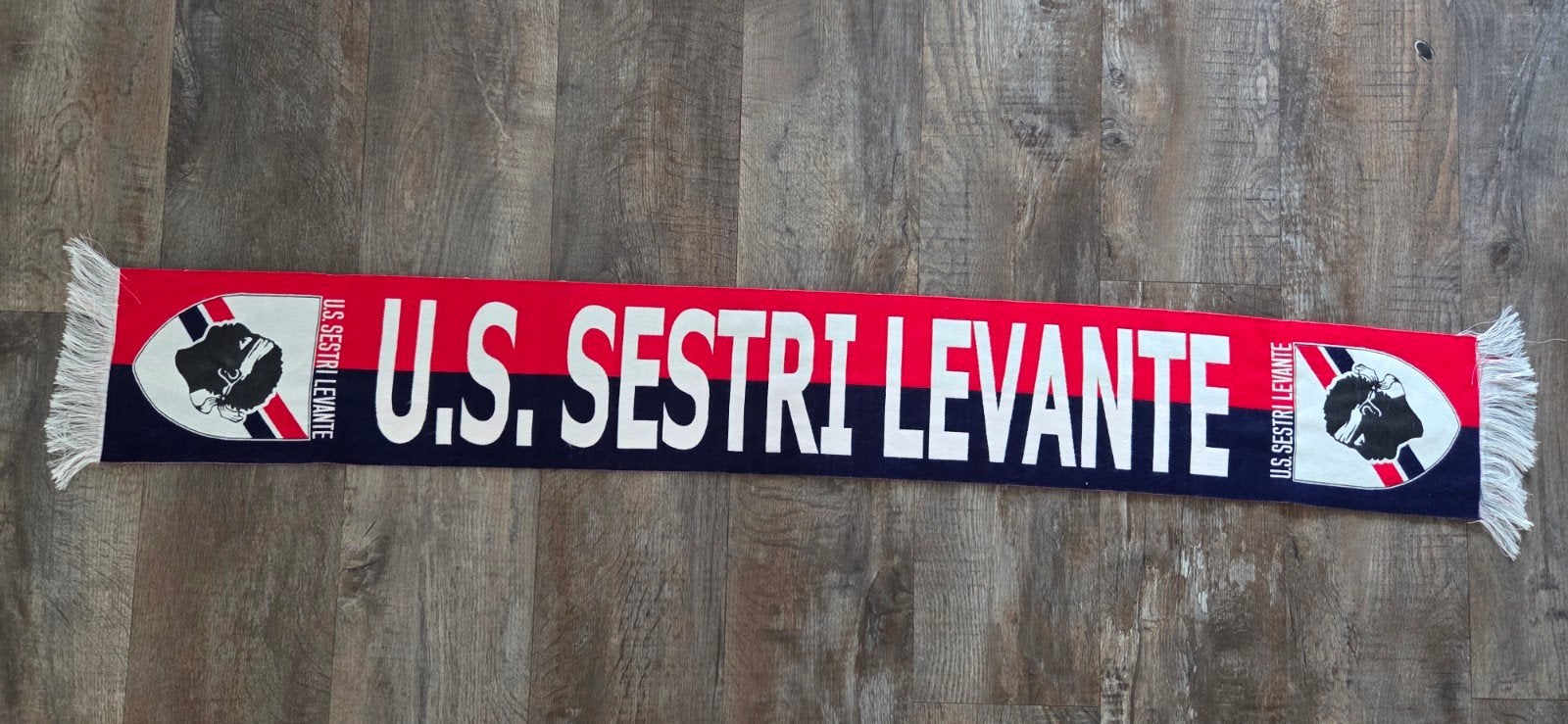 Sjaal US Sestri Levante, Ophalen of Verzenden, Zo goed als nieuw, Buitenlandse clubs, Vaantje of Sjaal