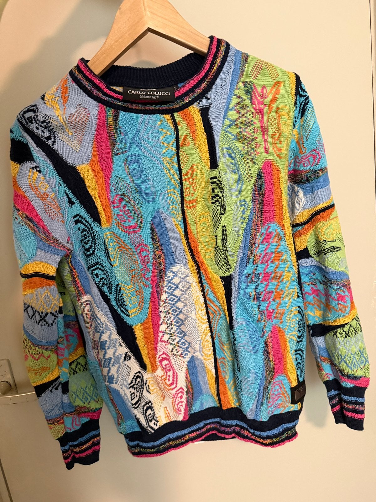 Carlo colucci trui maat s, Kleding | Heren, Truien en Vesten, Ophalen, Zo goed als nieuw