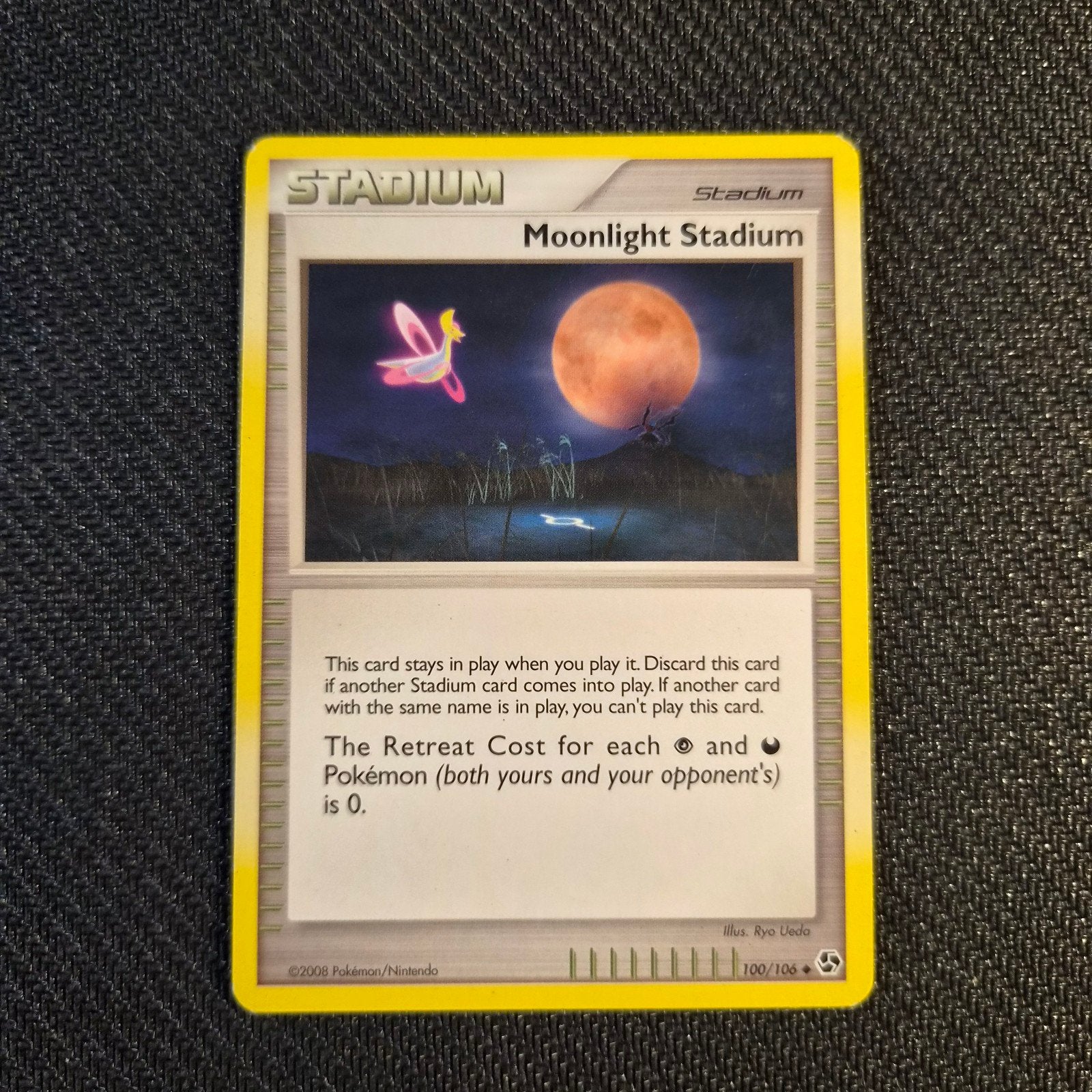 Moonlight Stadium 100/106 Pokémon Great Encounters, Ophalen of Verzenden, Gebruikt, Losse kaart
