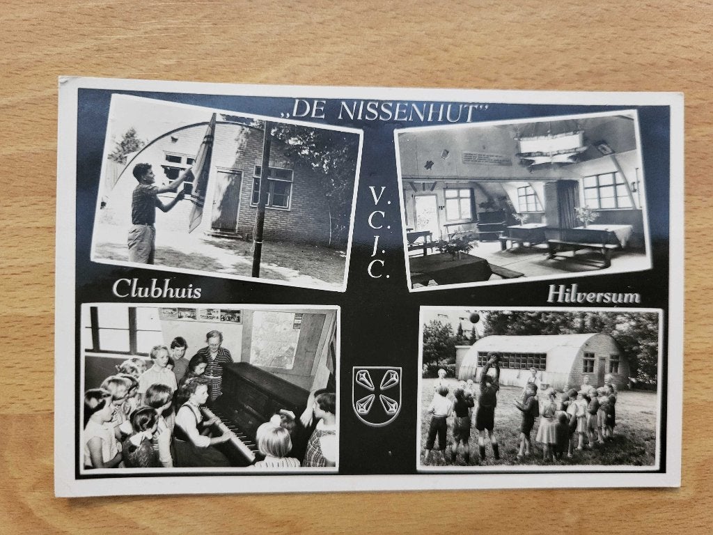 ansicht HILVERSUM Clubhuis Nissenhut, Ophalen of Verzenden, Voor 1920, Noord-Holland