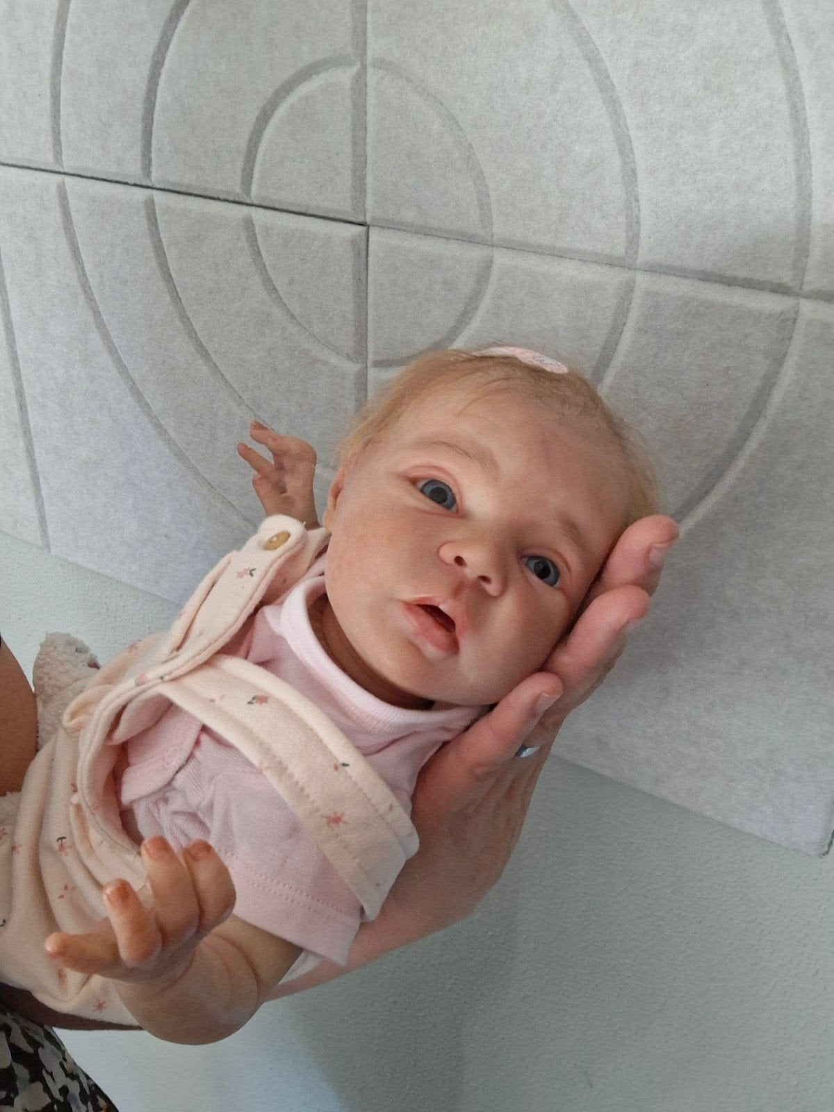 reborn baby Mayven een art doll., Ophalen of Verzenden, Nieuw, Babypop, Levensecht of Reborn