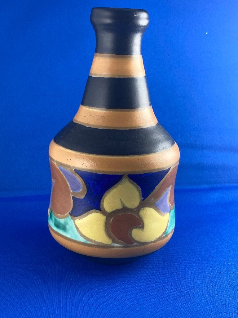 Antieke ESKAF Huizen vaas, Antiek en Kunst, Ophalen of Verzenden