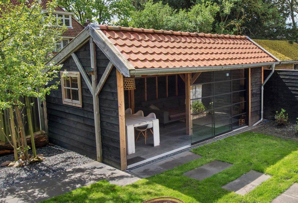 Kapschuur, 3.85m bij 5.96m, Tuin en Terras, Overkappingen, Ophalen, Gebruikt, Overige typen