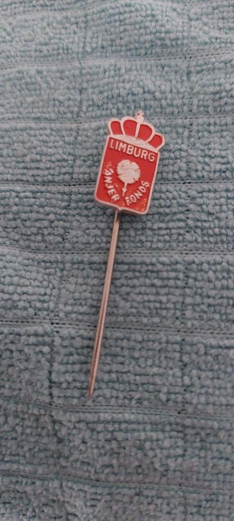 Vintage Speldje Limburg Kankerfonds, Ophalen of Verzenden, Gebruikt, Overige onderwerpen, Speldje of Pin