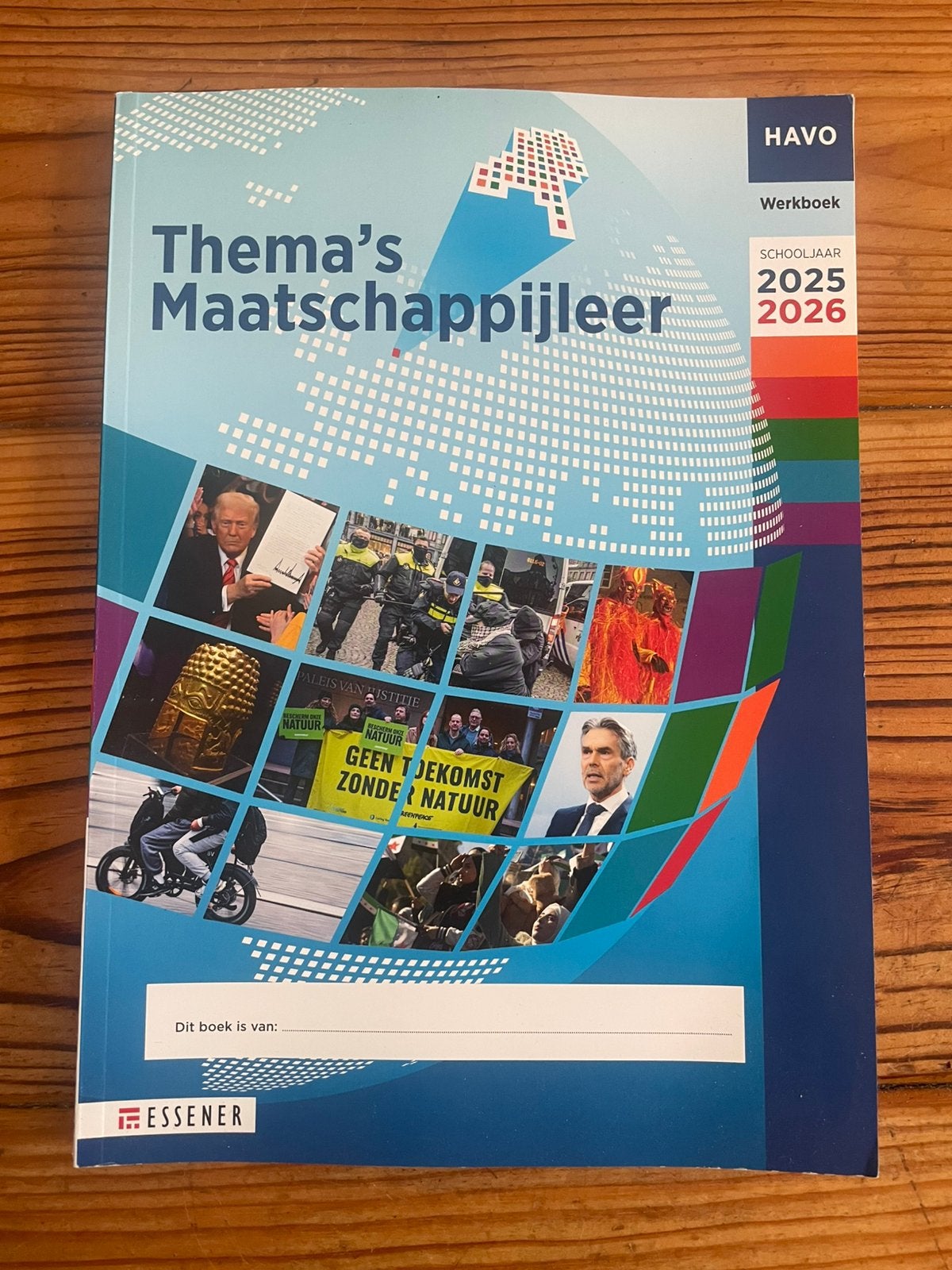 Thema’s Maatschappijleer HAVO Werkboek 2025/2026, Verzenden, Zo goed als nieuw, HAVO, Maatschappijleer
