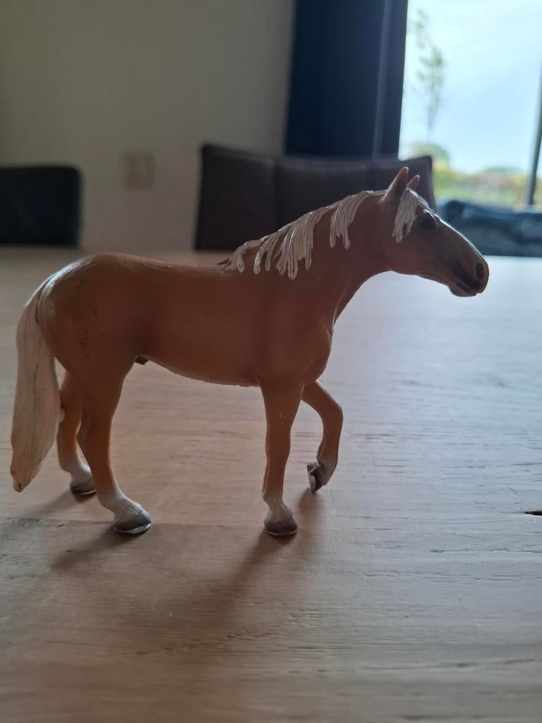 Schleich paardje oud model, Ophalen of Verzenden, Zo goed als nieuw, Paard, Beeldje of Figuurtje