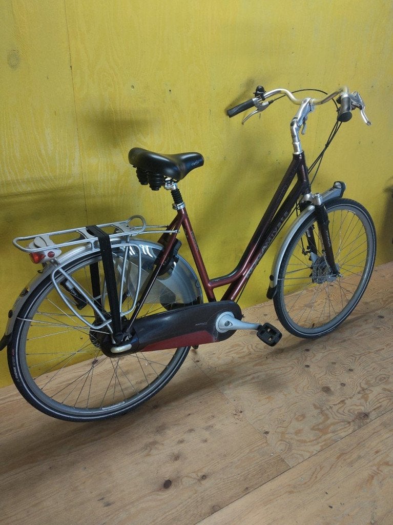Koga-Miyata Zilver Ace Dames Rood 53cm, Fietsen en Brommers, Fietsen | Dames | Damesfietsen, Gebruikt, Overige merken, 53 tot 56 cm