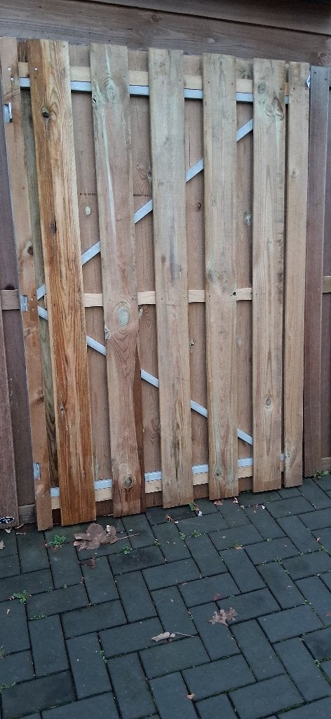 poortdeur, Ophalen, 100 tot 150 cm, Nieuw, Draaipoort