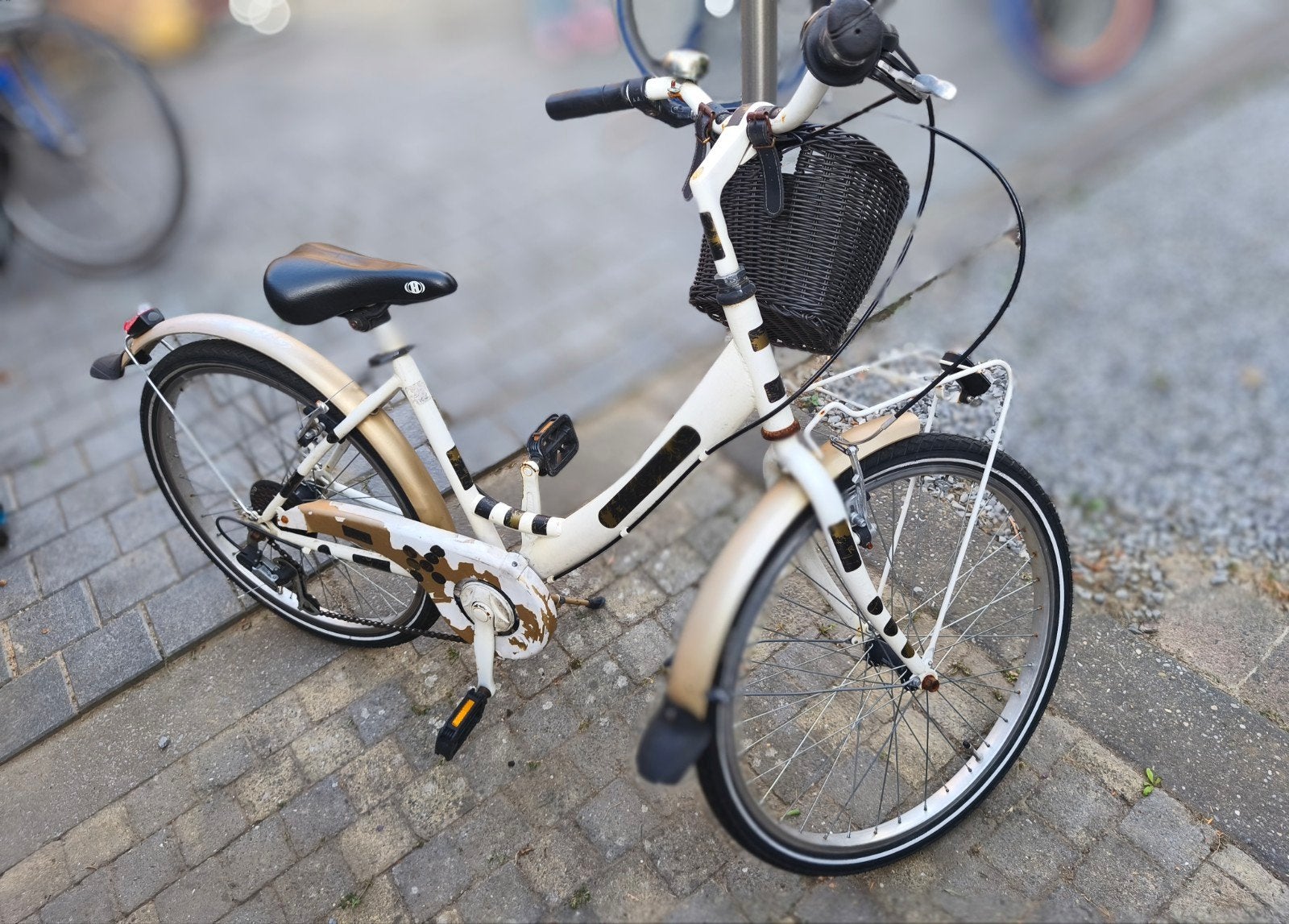 kinderfiets, Fietsen en Brommers, Fietsen | Kinderfietsjes, Ophalen, Gebruikt, 20 inch of meer
