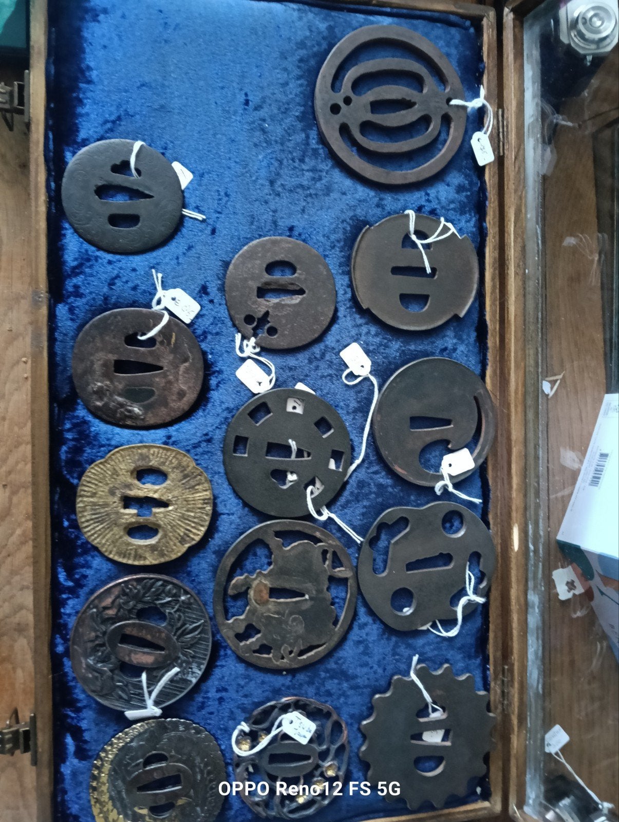 Japanse zwaard beschermers  Tsuba div  prijzen, Antiek en Kunst, Ophalen of Verzenden