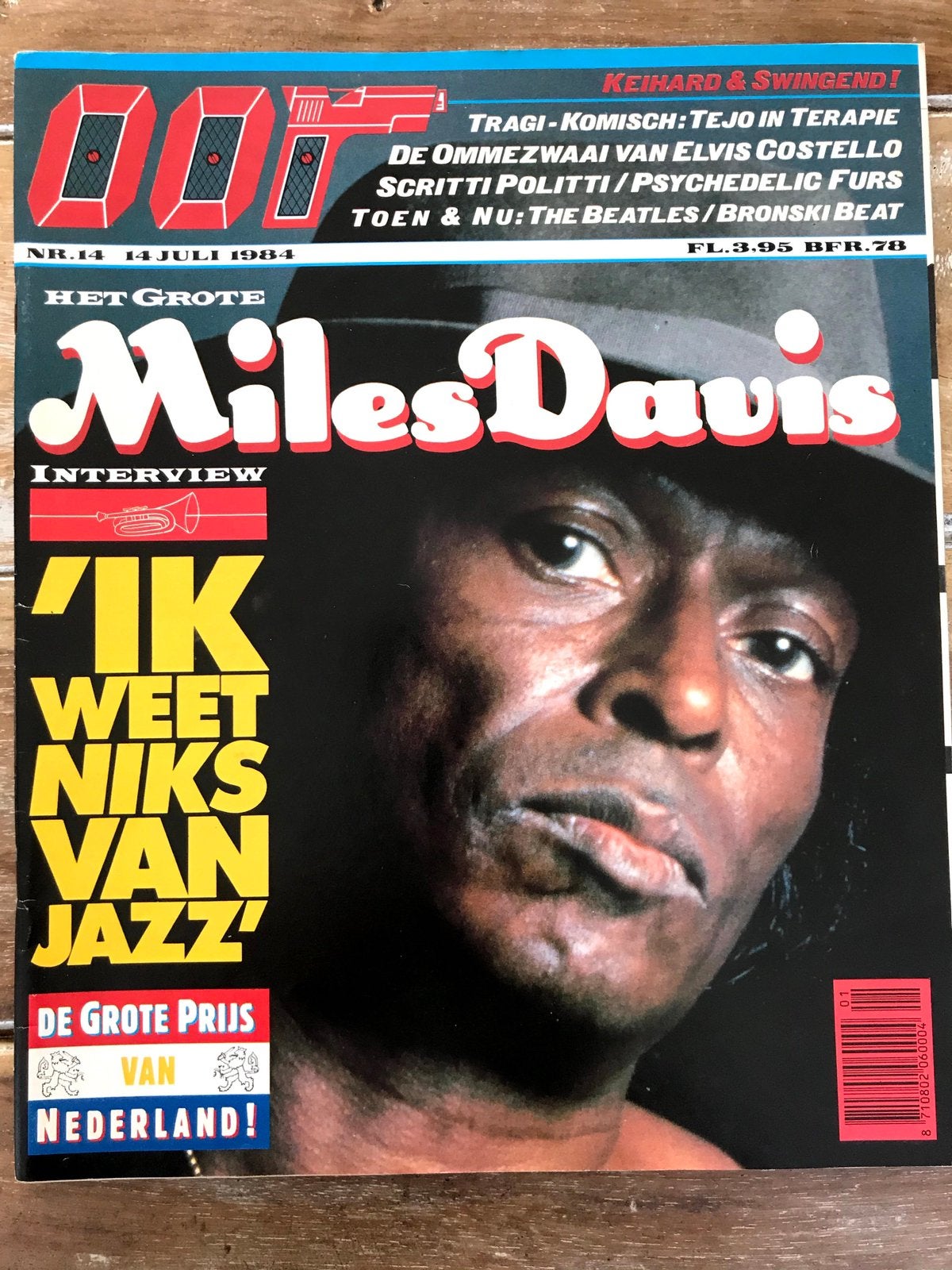 OOR Magazine 1984 PSYCHEDELIC FURS Bronski Beat BEATLES Sade, Ophalen of Verzenden, Zo goed als nieuw, Muziek, Film of Tv