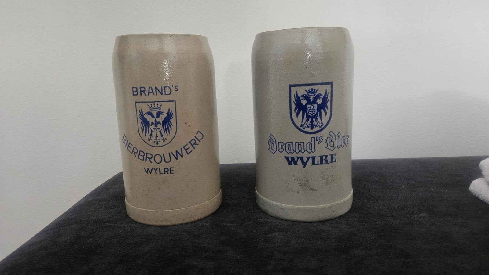 Oude 1 liter Brand bier pullen 1955, Ophalen of Verzenden
