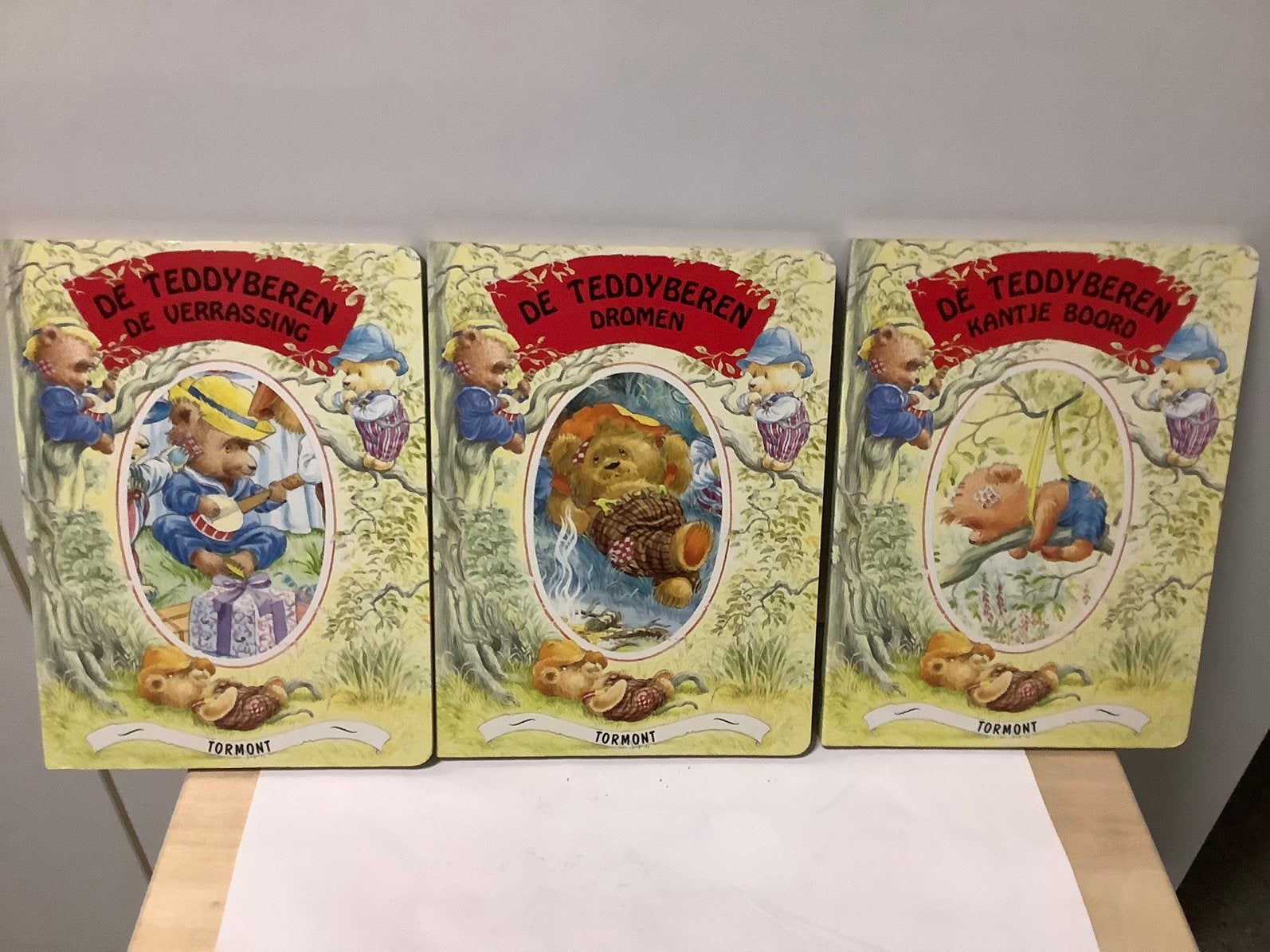 3x boek nostalgie Teddyberen Tormont verrassing dromen, Ophalen of Verzenden, Zo goed als nieuw, Overige typen, Overige merken