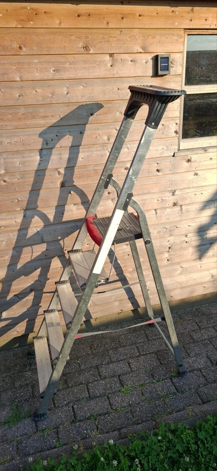 Altrex aluminium trap te koop, Doe-het-zelf en Verbouw, Ladders en Trappen, Ophalen, Gebruikt, Trap, Minder dan 2 meter