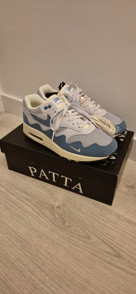 Nike Air Max 1 Patta Noise Aqua maat 41 | US 8, Nike air max, Blauw, Nieuw, Ophalen of Verzenden