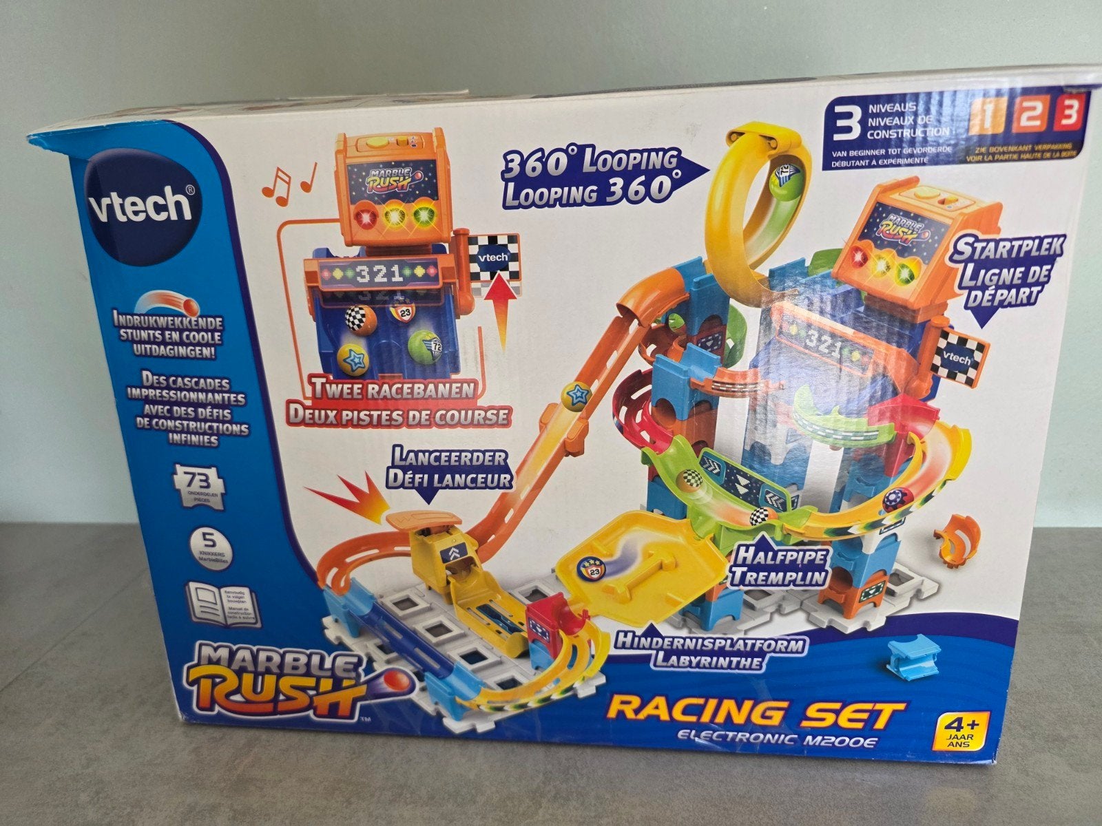 VTech Marble Rush Knikkerbaan Racing Set, Ophalen of Verzenden, Zo goed als nieuw, Overige merken