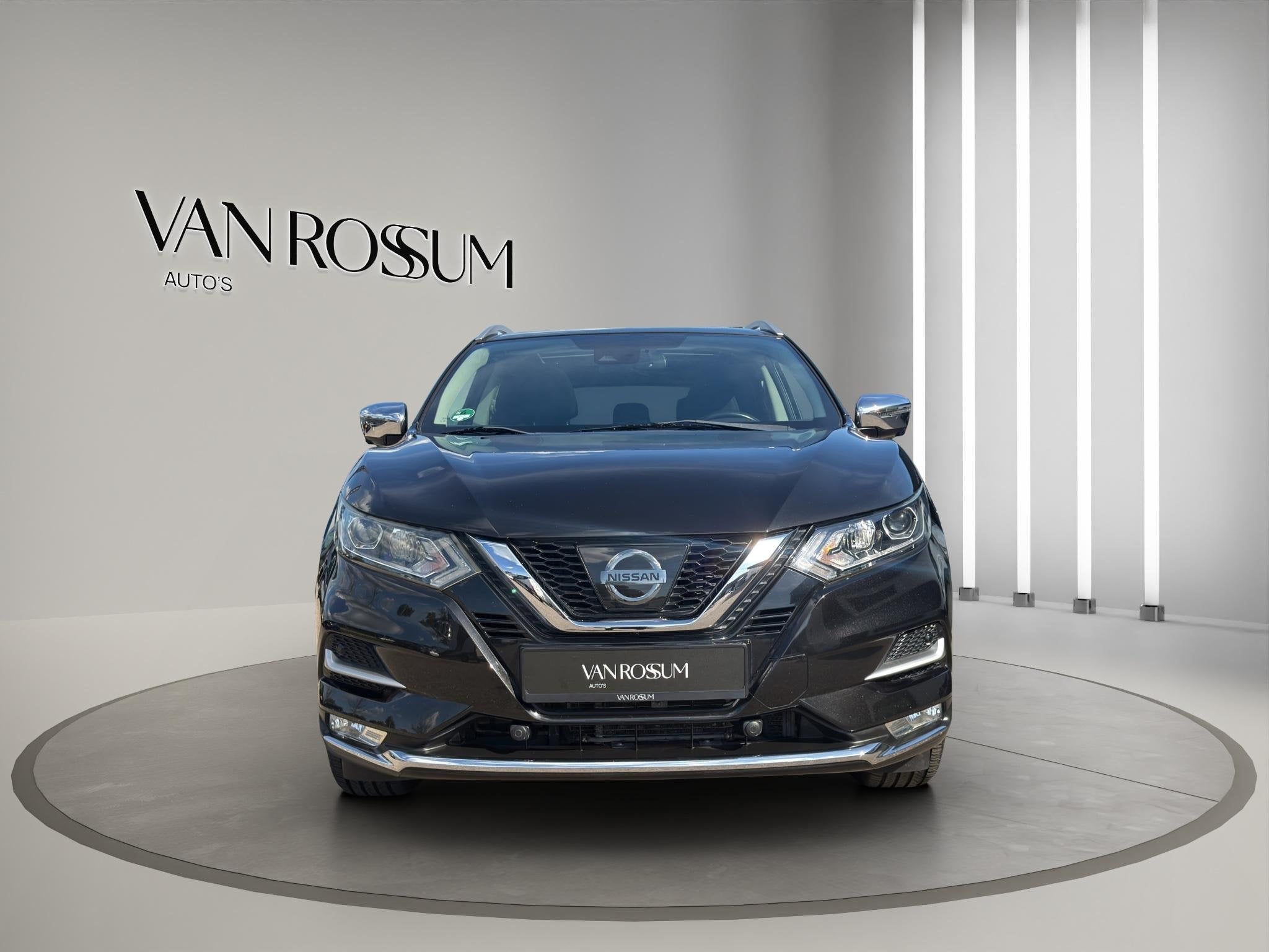 Nissan Qashqai 1.2 N-Connecta Automaat 360 Pano Lane, Auto's, Stof, Gebruikt, 4 cilinders, 116 pk