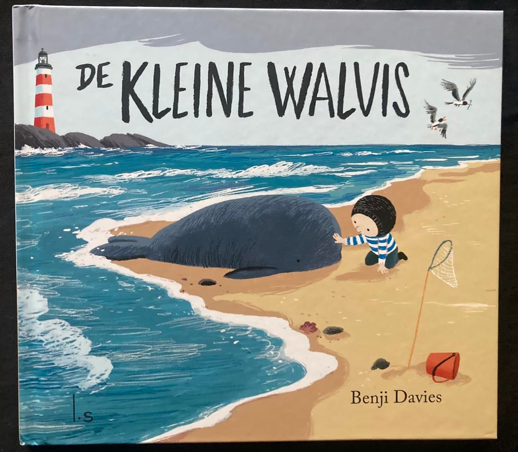 De kleine walvis - Benji Davies, Ophalen of Verzenden, Zo goed als nieuw