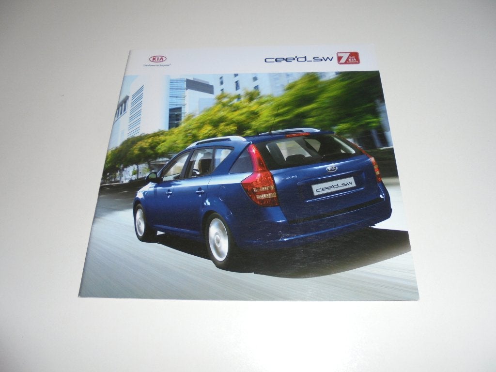 brochure Kia Ceed SW  2008, Boeken, Auto's | Folders en Tijdschriften, Ophalen of Verzenden, Nieuw, Overige merken